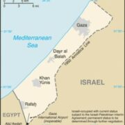 gaza mappa